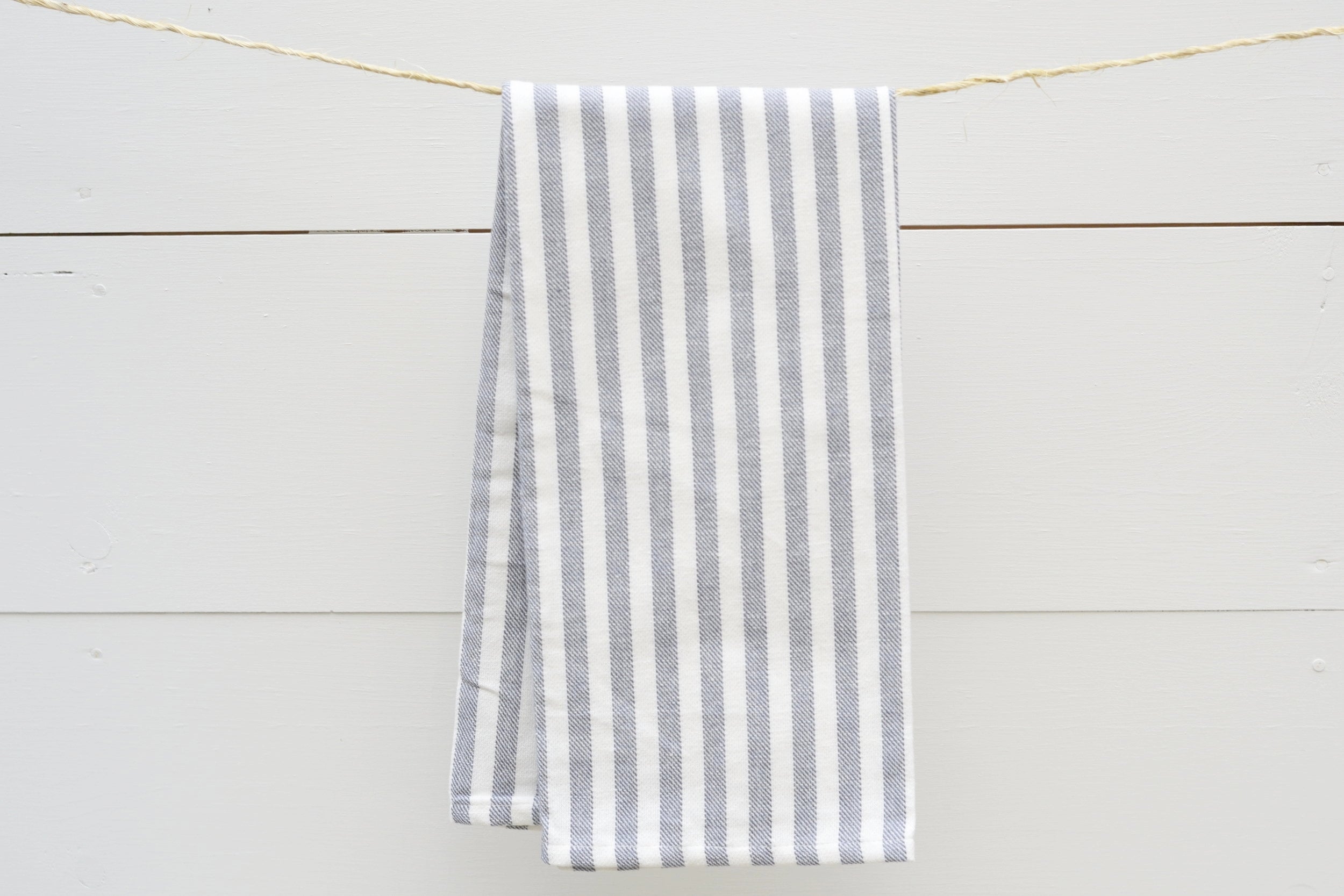 Galley Stripe Tea Towel | Navy