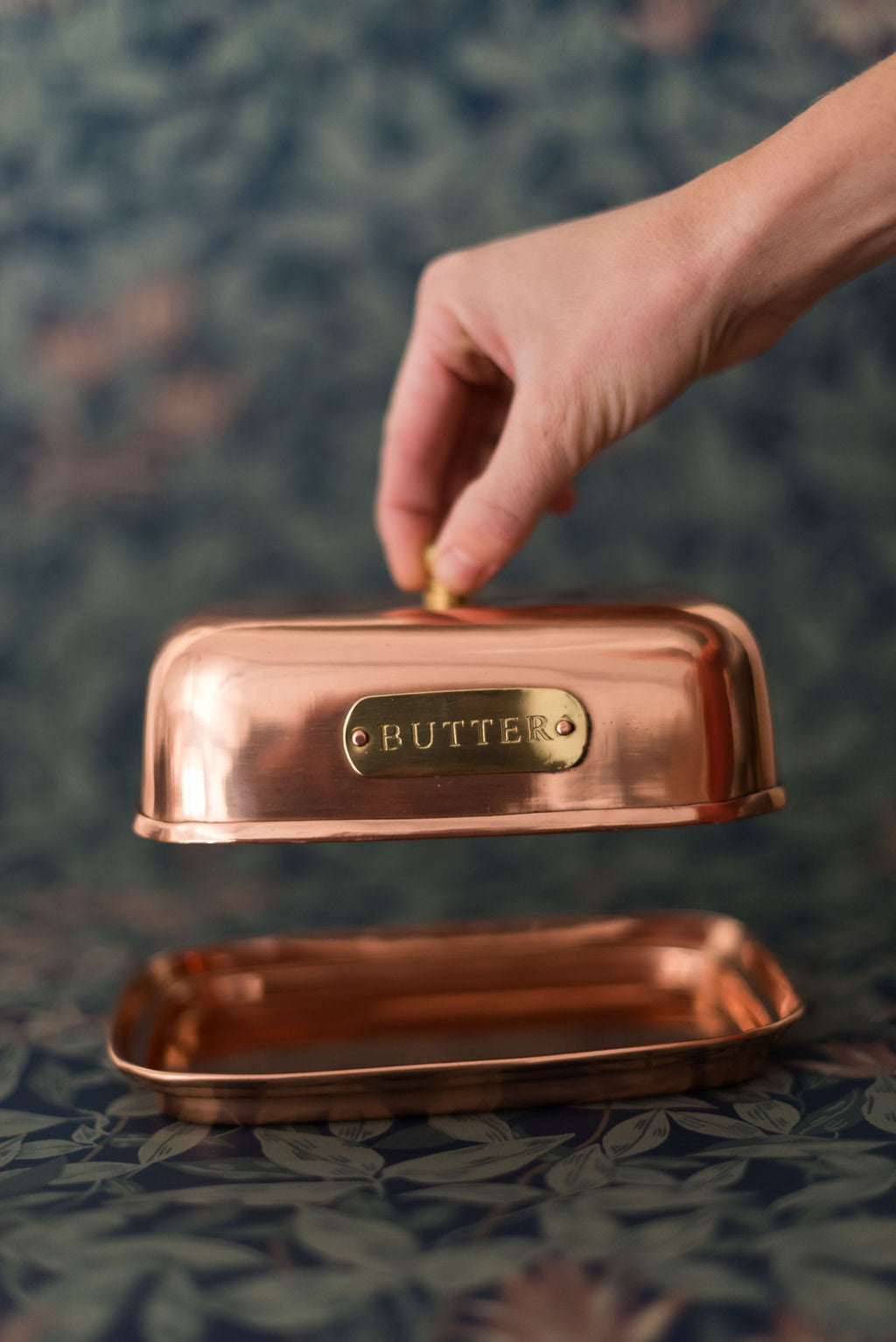 Copper Butter Dish - Thumbnail 3