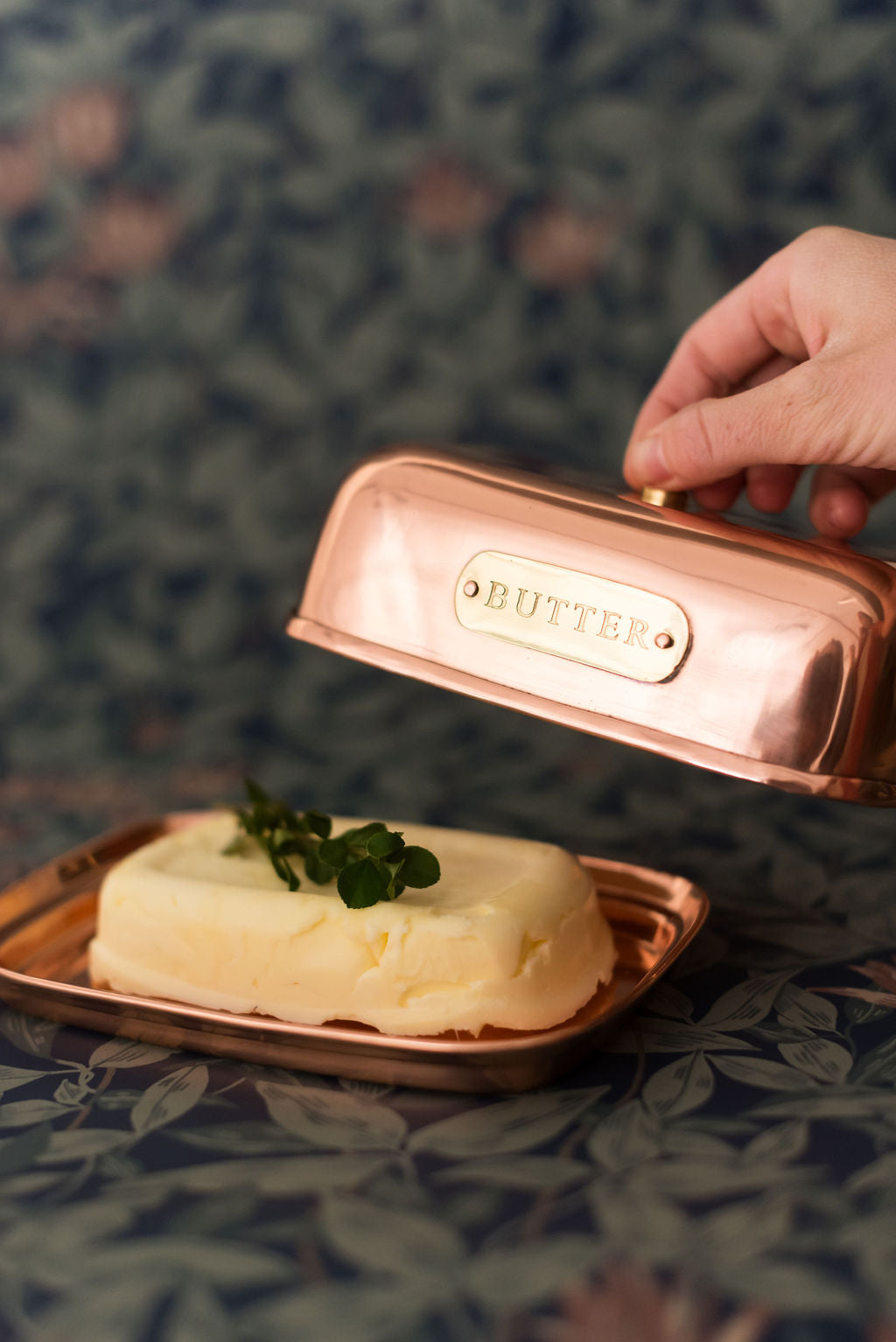Copper Butter Dish - Thumbnail 4