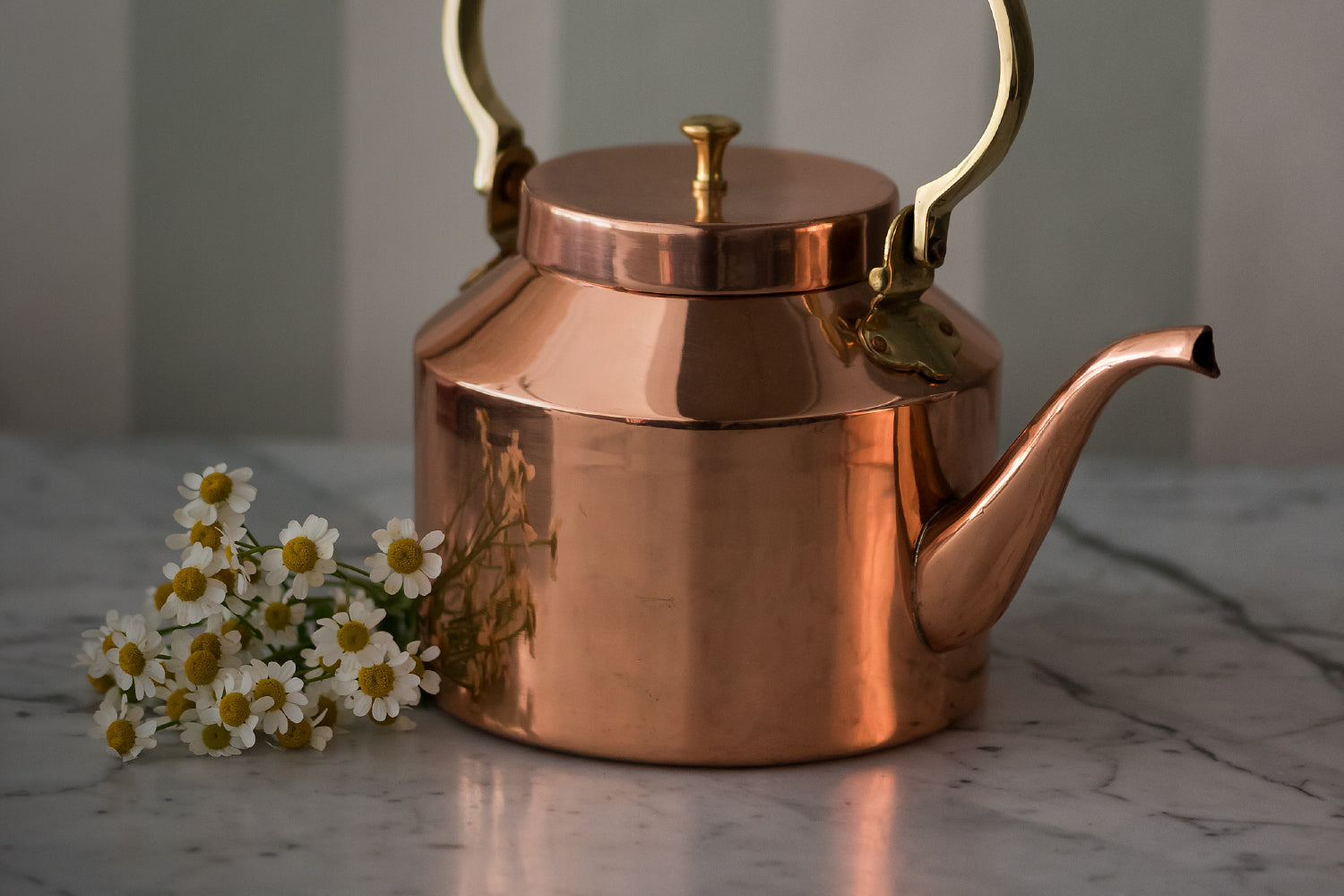 English Copper Tea Kettle – Galley Fen