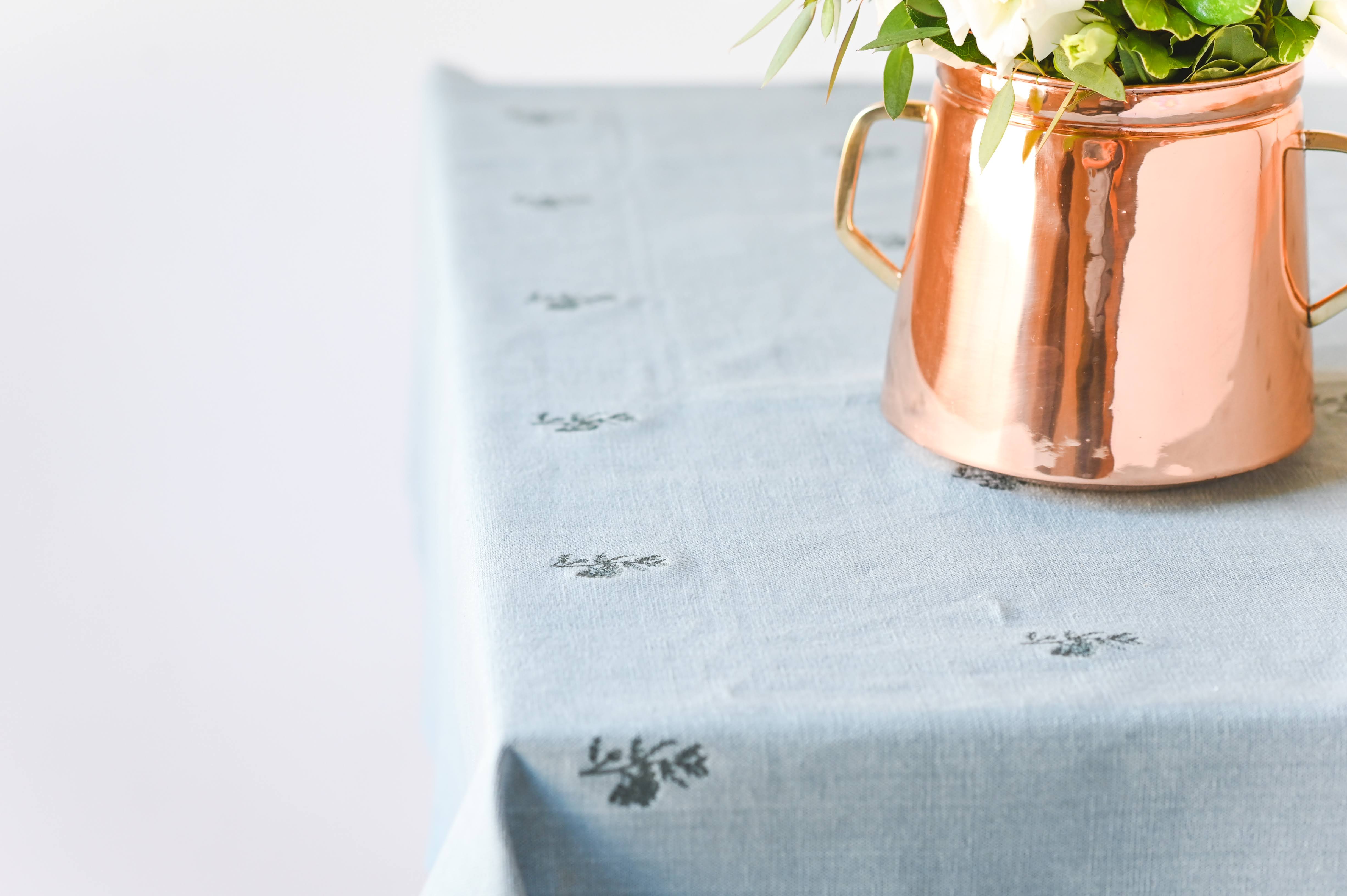 Galley & Fen Fleur Embroidered Tablecloth - Thumbnail 2