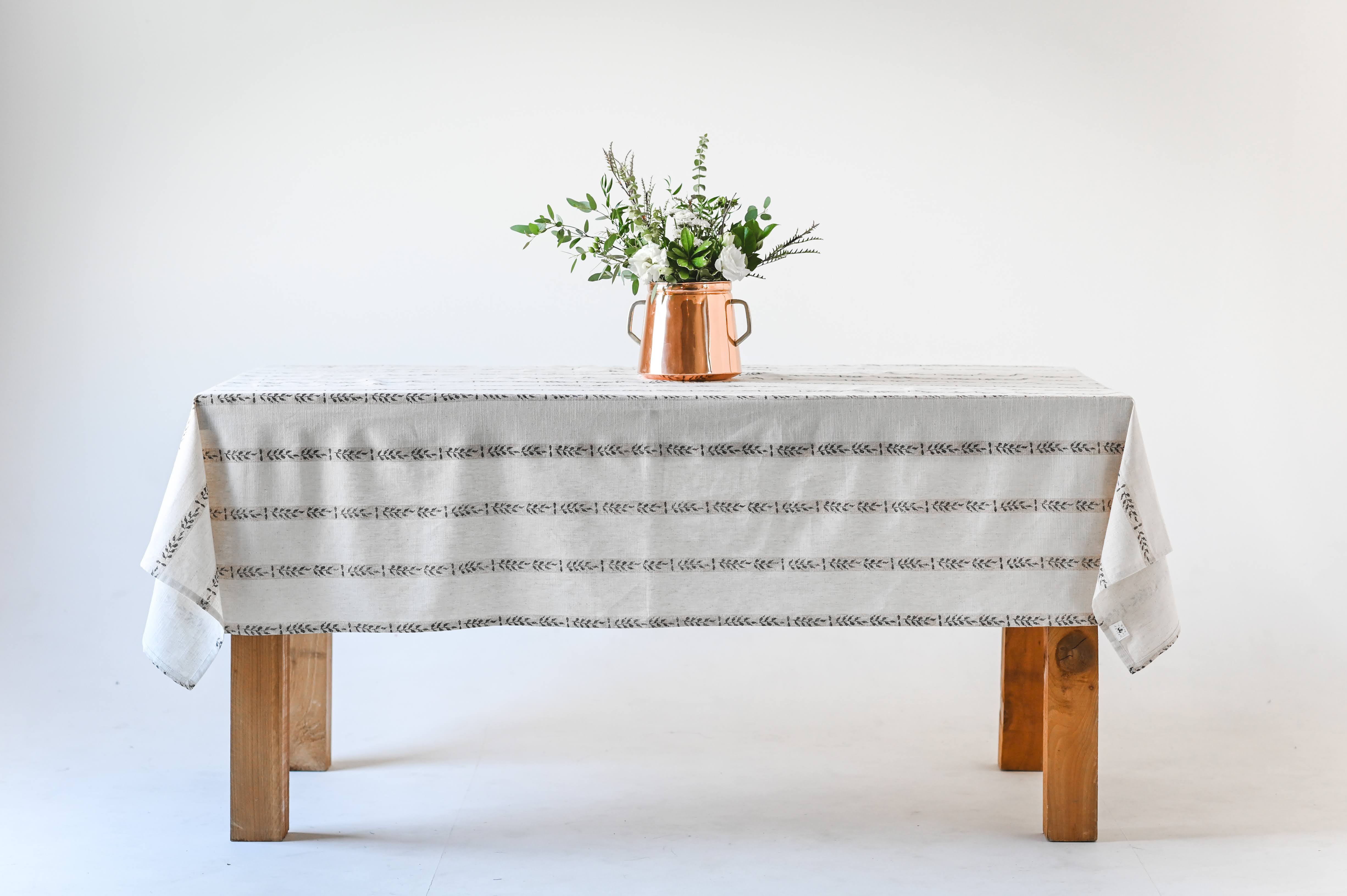 Walnut Leaf Tablecloth - Thumbnail 3