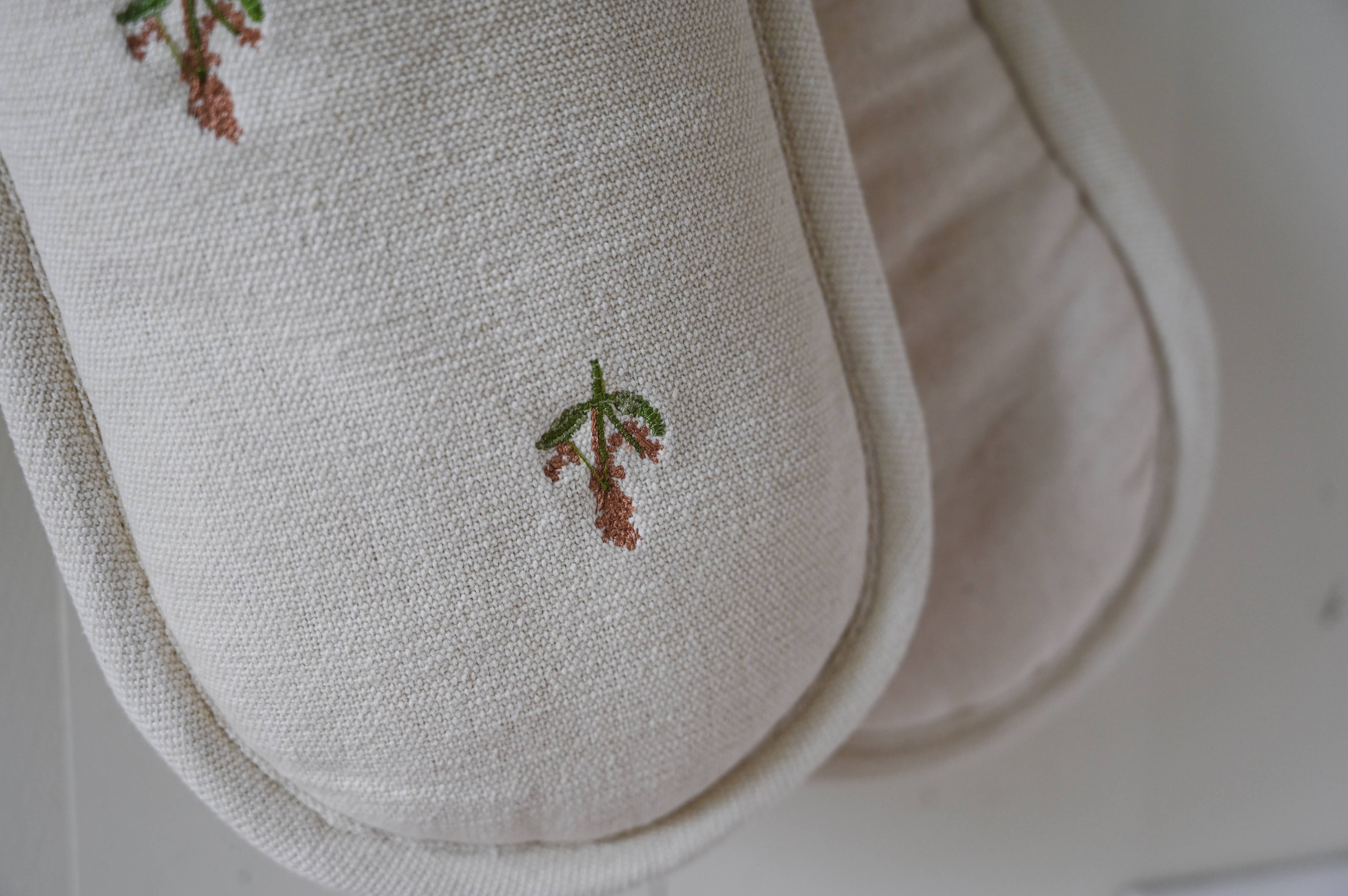 Flora Double Oven Mitt - Thumbnail 5