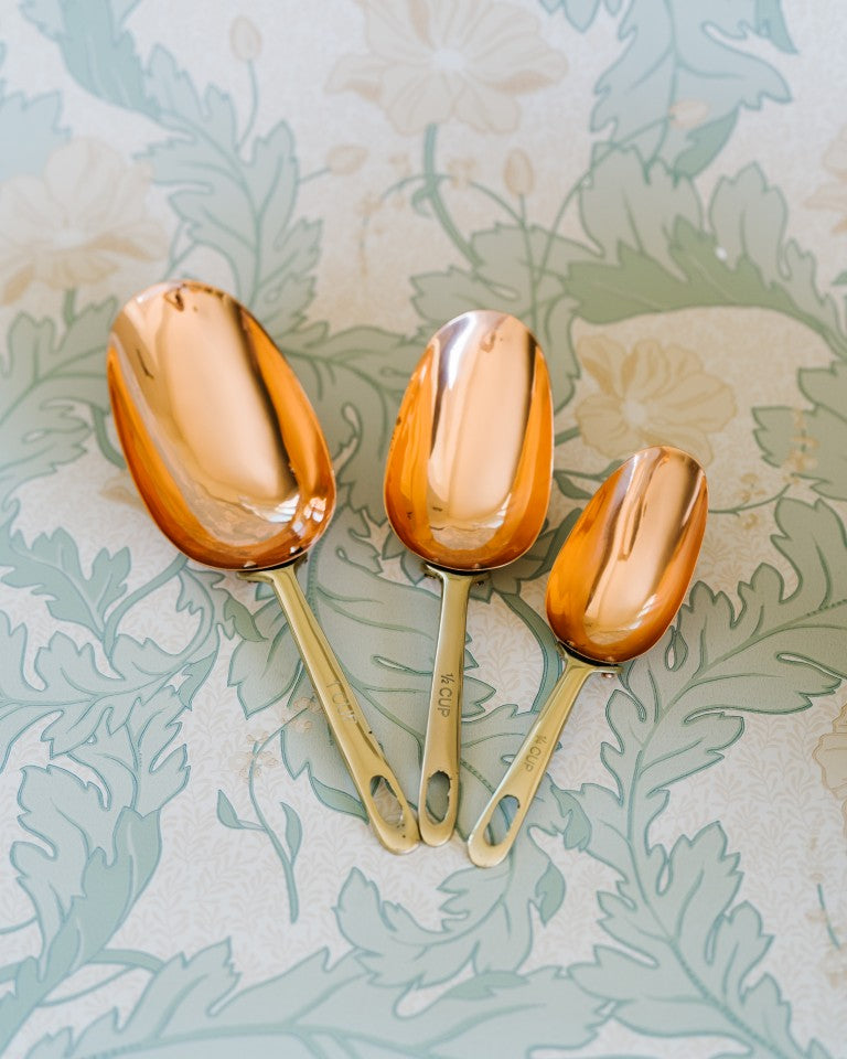 Copper Measuring Scoops – Galley & Fen